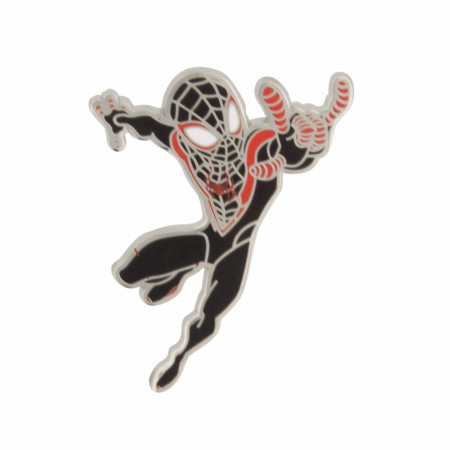 Miles Morales Ready for Battle Enamel Pin